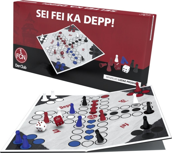 1. FC Nürnberg Sei fei ka Depp! Fussball Rot