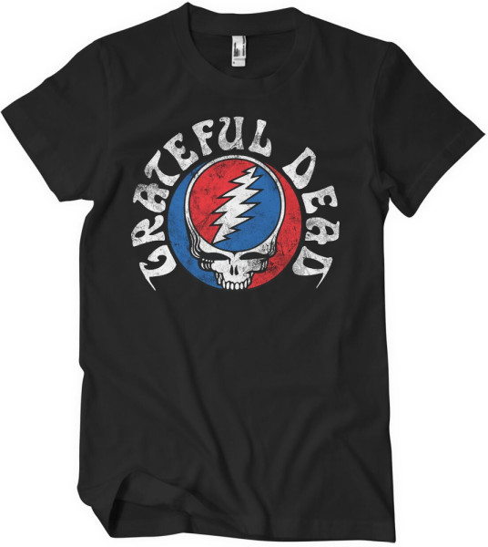 Grateful Dead T-Shirt Distressed T-Shirt WMX-1-GD009-H96-13