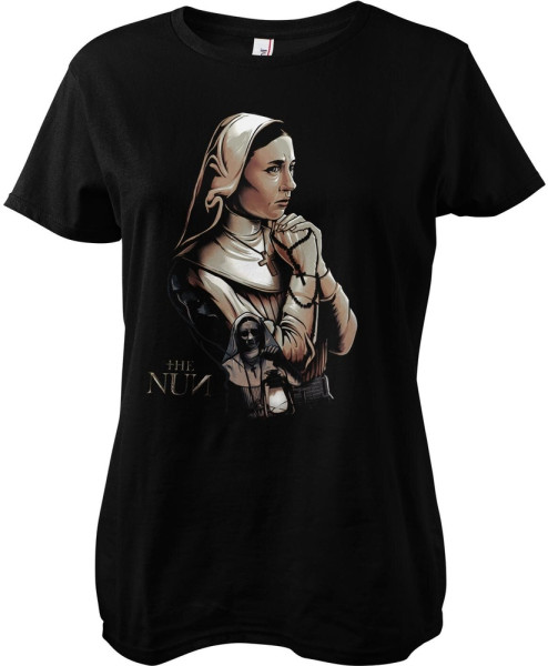 The Nun Damen T-Shirt Pray Girly Tee WB-5-NUN002-DTF880