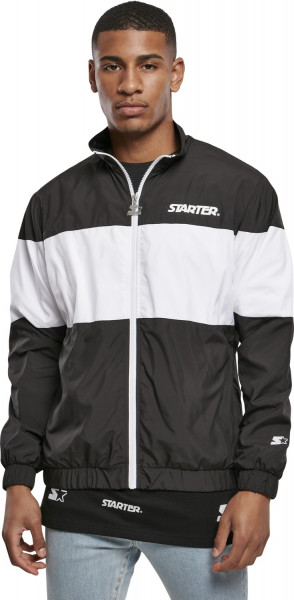 Starter Black Label Jacke Block Jacket Black/White