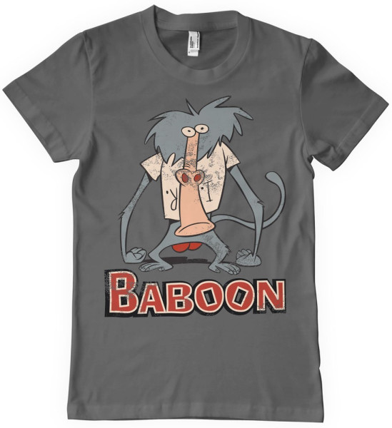 I Am Weasel - Baboon T-Shirt Darkgrey