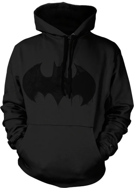 Batman Inked Logo Big Tall Hoodie WB-3-BAT035-H59-5