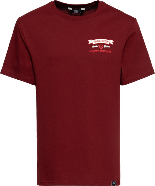 King Kerosin Classic T-Shirt KKI21009 Rot