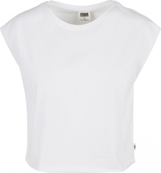 Urban Classics Damen T-Shirt Ladies Organic Short Tee White