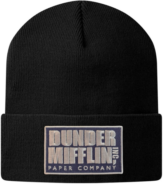 Dunder Mifflin Inc Beanie Mütze Black