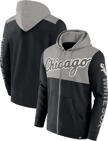 Chicago White Sox Panelled Fleece Full Zip Hoodie 5300560