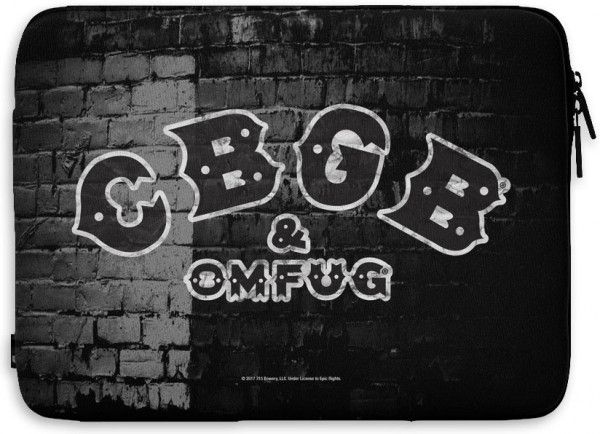CBGB & OMFUG Laptop Sleeve Tasche Black