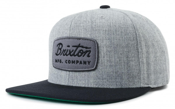 Brixton Cap Jolt Snapback Heather Grey/Black