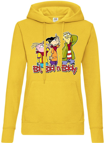 Cartoon Network Damen Ed, Edd n Eddy Girly Hoodie WB-57-EEE001-DTF920
