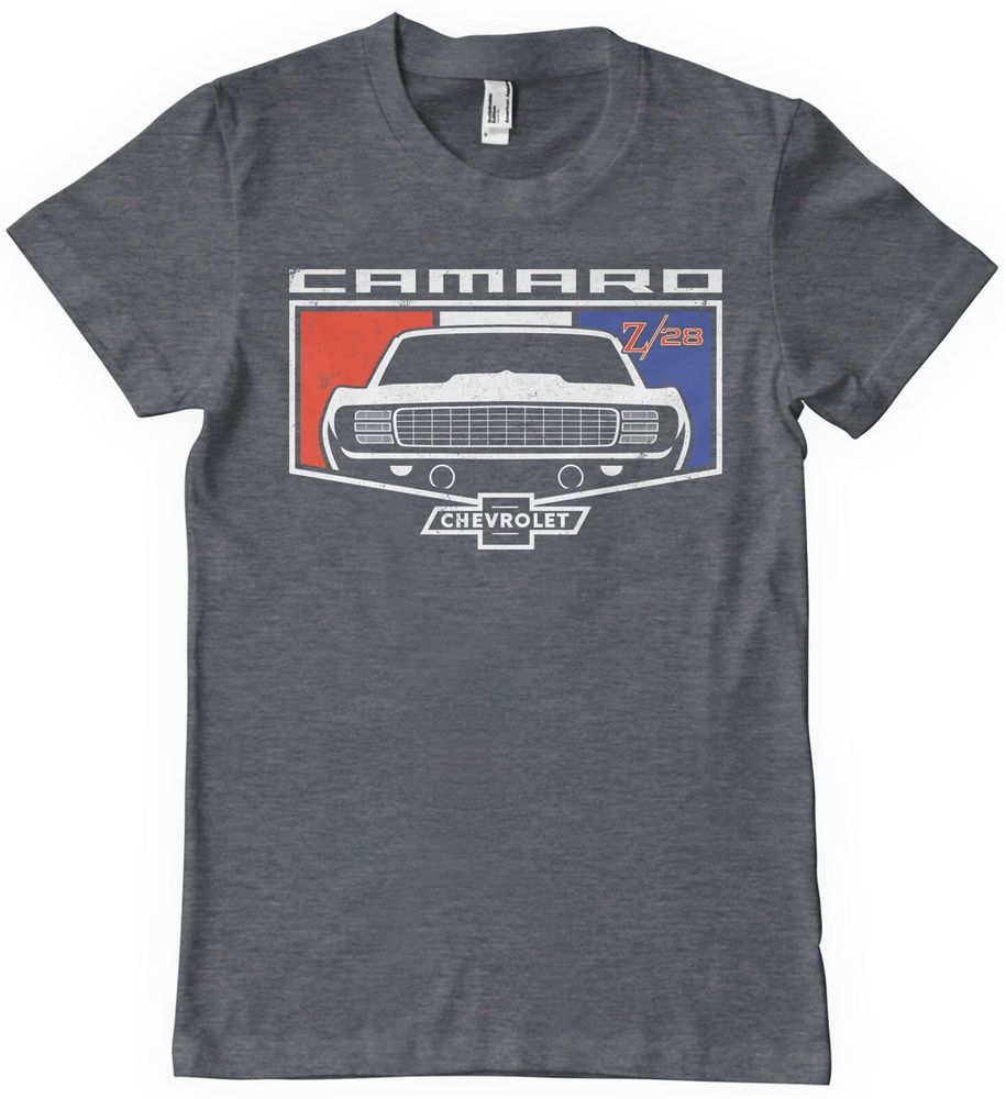 Camaro T-Shirt Chevrolet Emblem T-Shirt GM-1-CAM004-H77-14 - Herren / Unisex