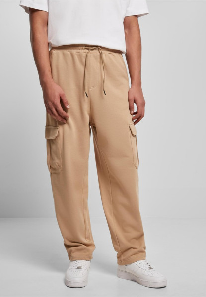 Urban Classics Jogginghose 90‘S Cargo Sweatpants Unionbeige