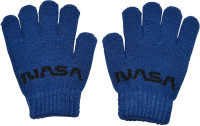 Mister Tee Jungen Handschuhe Nasa Knit Glove Kids Royal