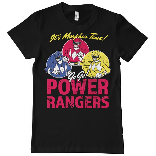 Power Rangers It'S Morphin Time T-Shirt