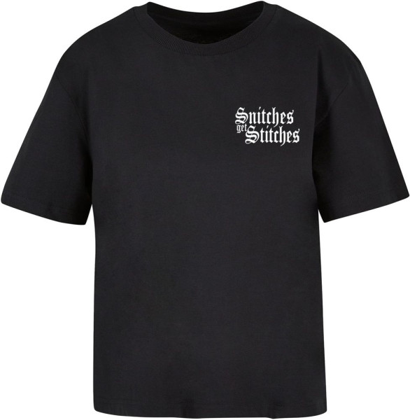Miss Tee Damen T-Shirt Snitches Get Stitches Tee MST104