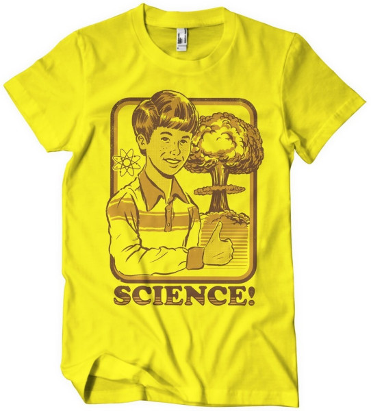 Steven Rhodes Science! T-Shirt Yellow