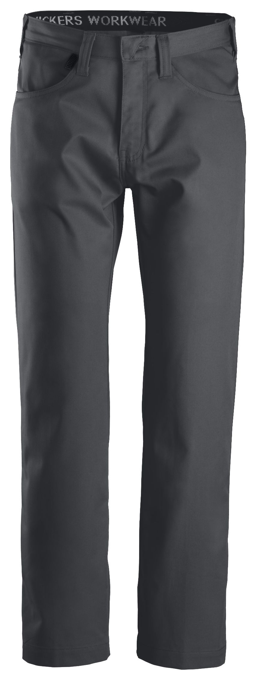 Snickers Service Chino Baumwoll-Arbeitshose Stahlgrau - Herren / Unisex