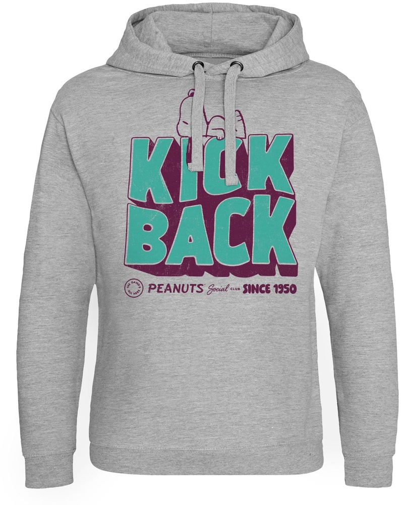 Peanuts Kick Back Social Club Epic Hoodie PNC-37-PN006-H85-11 - Herren / Unisex