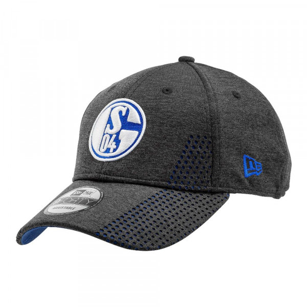 FC Schalke 04 Cap 9Forty Mesh Fussball Anthrazit