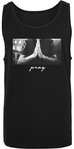 Mister Tee T-Shirt Pray Tank Top Black