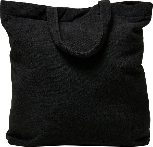 Urban Classics Tasche Big Terry Tote Bag Black