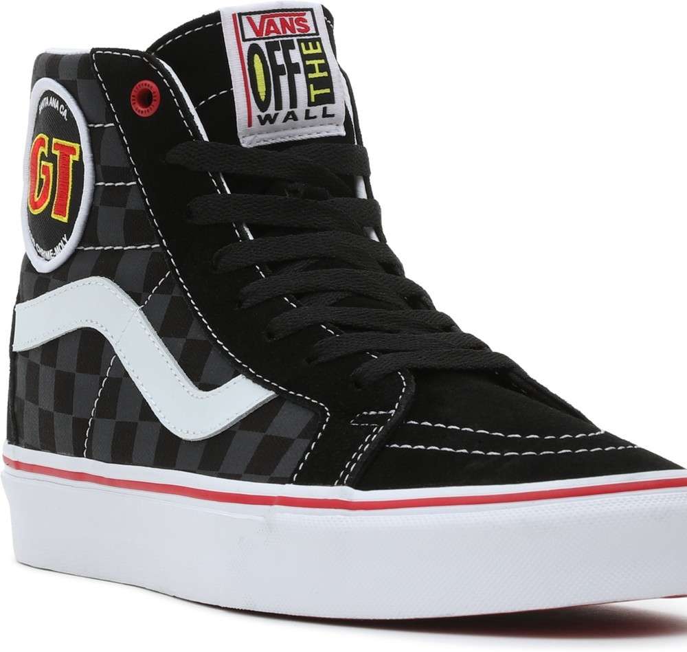Vans Unisex Lifestyle Classic FTW Sneaker Ua Sk8 Hi Reissue Our Legends Gt Dyno Black Red Schuhe Herren Lifestyle kustom kult