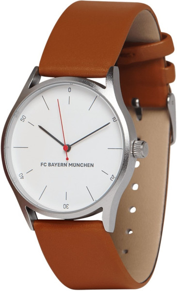 FC Bayern München Armbanduhr Lederband 30178