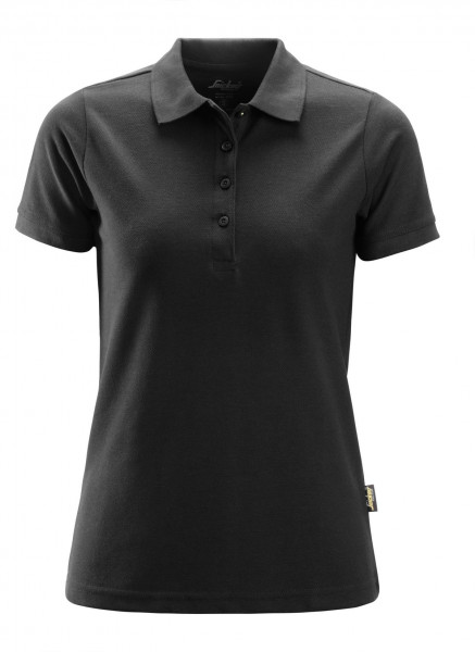 Snickers Damen Poloshirt Schwarz