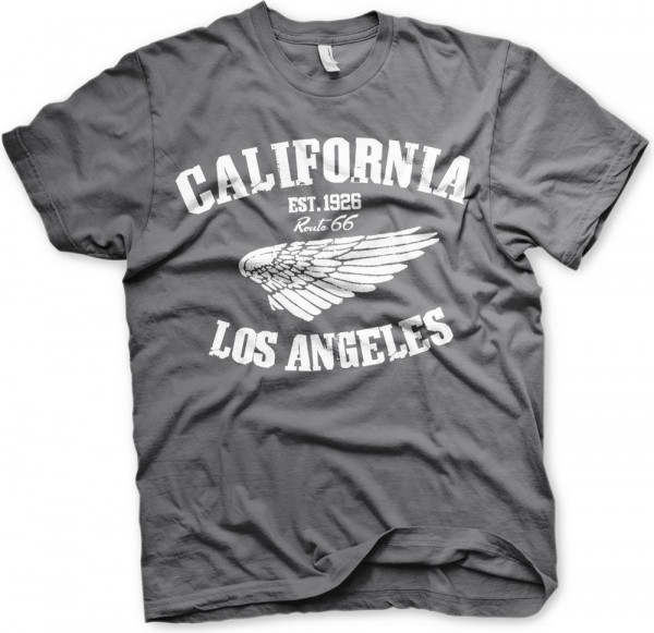Route 66 California T-Shirt Dark-Grey