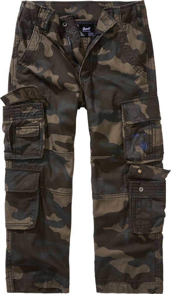Brandit Kinder Hose Kids Pure Trouser Darkcamo - Herren / Unisex