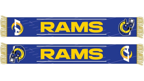 Los Angeles Rams HD Knitted Jaquard Scarf