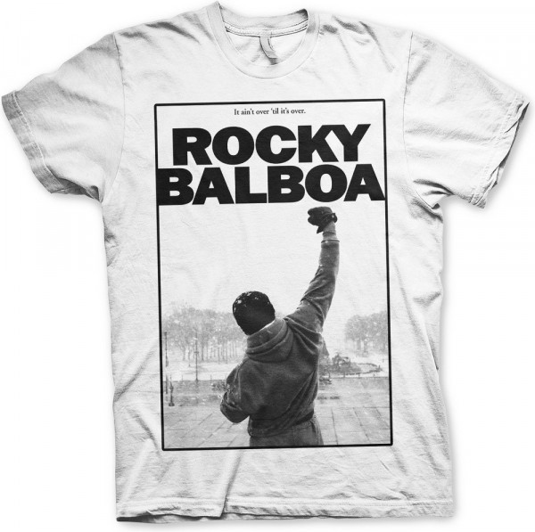 Rocky Balboa It Ain't Over T-Shirt White