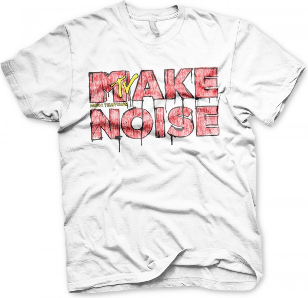 Make Noise MTV T-Shirt White