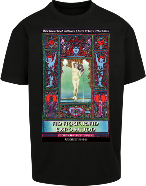 MT Upscale T-Shirt Woodstock Wallkill Oversize Tee Black