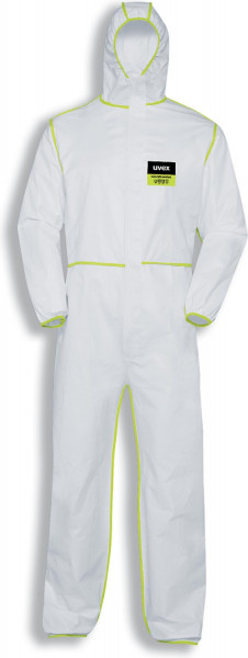 Uvex Overall Disposable Coveralls Weiß (98710)