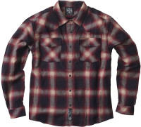 WCC West Coast Choppers Herren Hemd Outlaw Flannel WCCWS161RD