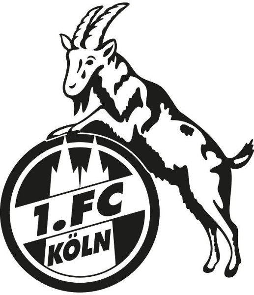 1. FC Köln Aufkleber transparent 5020010
