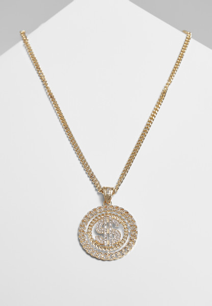 Urban Classics Hemd Dollar Diamond Necklace Gold