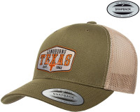 University of Texas - Austin Texas Longhorns 1883 Premium Trucker Cap Olive/Khaki University of Texas - Austin Texas Longhorns 1883 Premium Trucker Cap Olive/Khaki