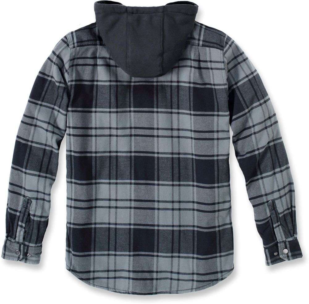 Carhartt flannel hooded jacket best sale