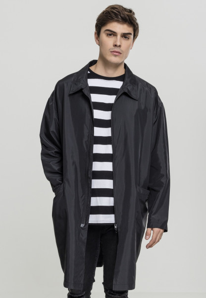 Urban Classics Light Jacket Oversized Coat Black