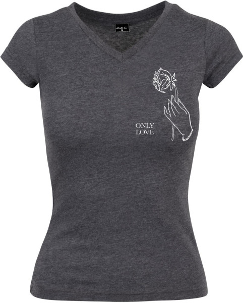 Mister Tee Damen T-Shirt Ladies Only Love Tee