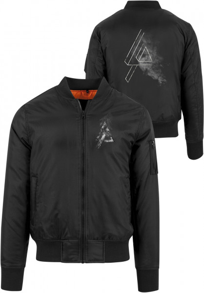 Merchcode Jacket Linkin Park Bomber Jacket Black