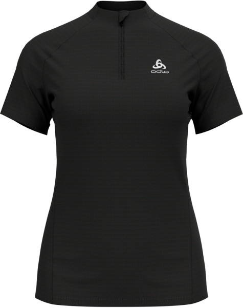 Odlo Damen T-Shirt S/S 1/2 Zip Essential Trail 313801