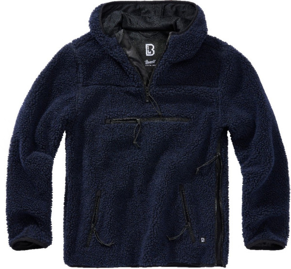 Brandit Herren Sweatshirt Teddyfleece Worker Pullover Navy