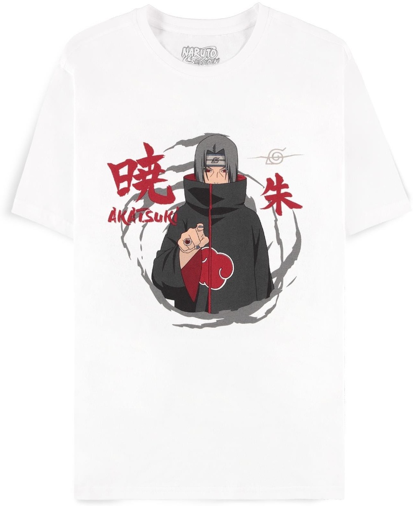 Naruto Shippuden - Itachi Uchiha Men's Short Sleeved T-Shirt - Herren / Unisex
