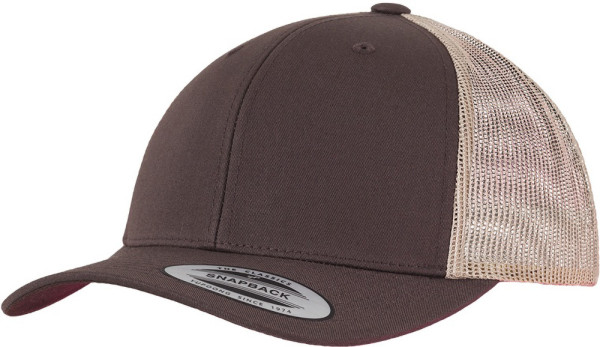Flexfit Cap Retro Trucker 2-Tone Brn/Khaki