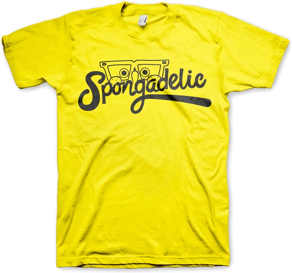 SpongeBob SquarePants Spongadelic T-Shirt Gelb - Herren / Unisex