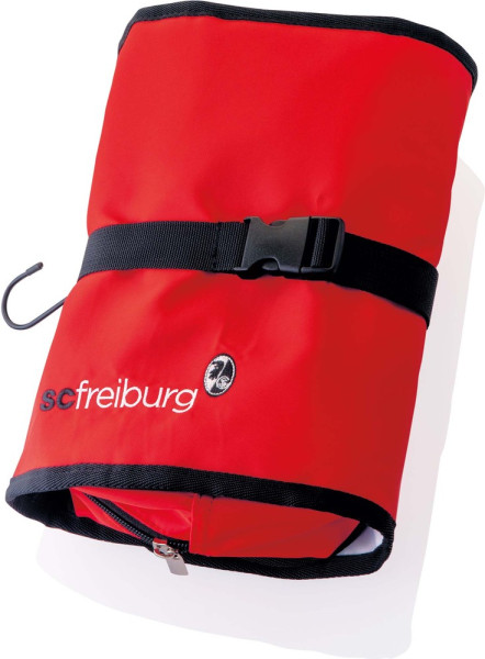 SC Freiburg SCF Hänge-Kulturtasche Fußball Rot
