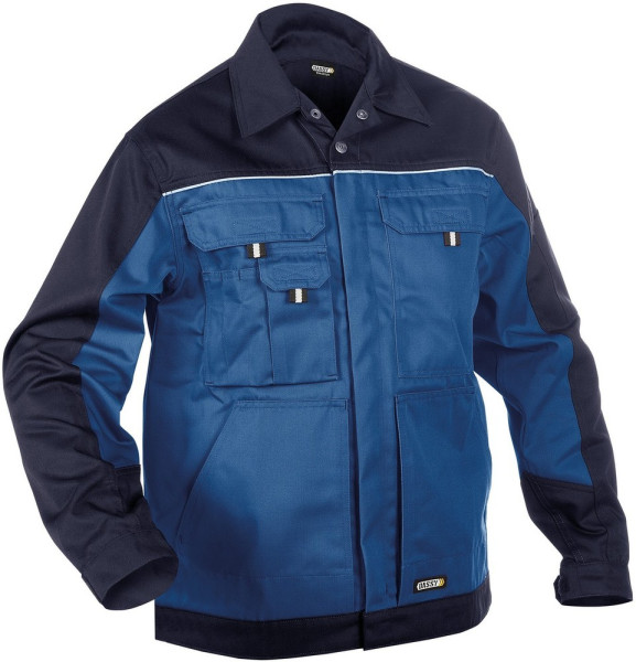 Dassy Zweifarbige Arbeitsjacke Lugano PESCO61 Kornblau/Dunkelblau