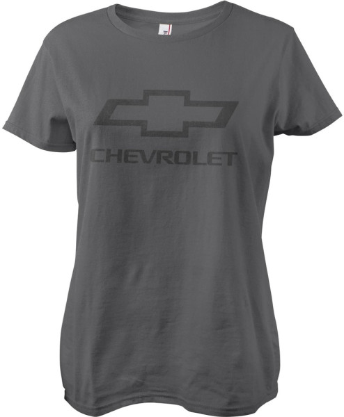 Chevrolet Damen T-Shirt Logo Girly Tee GM-5-CHEV007-H82-5